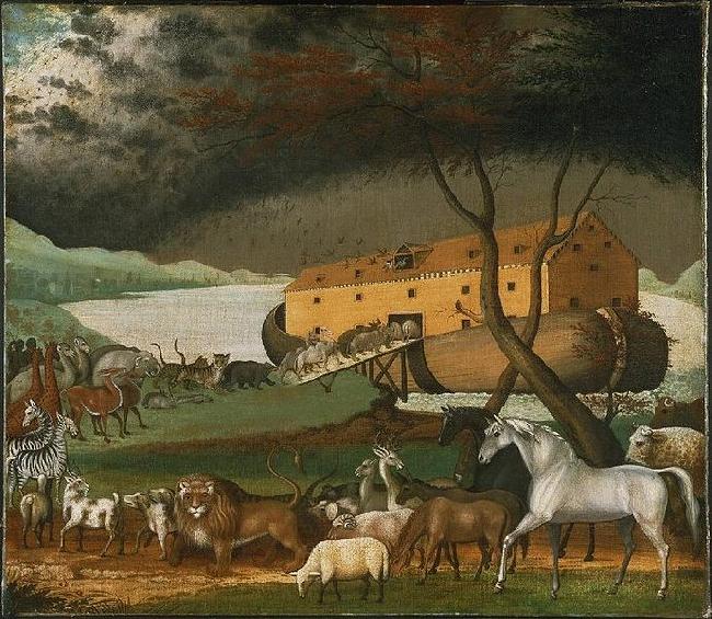 George Elgar Hicks Noah's Ark oil painting picture
